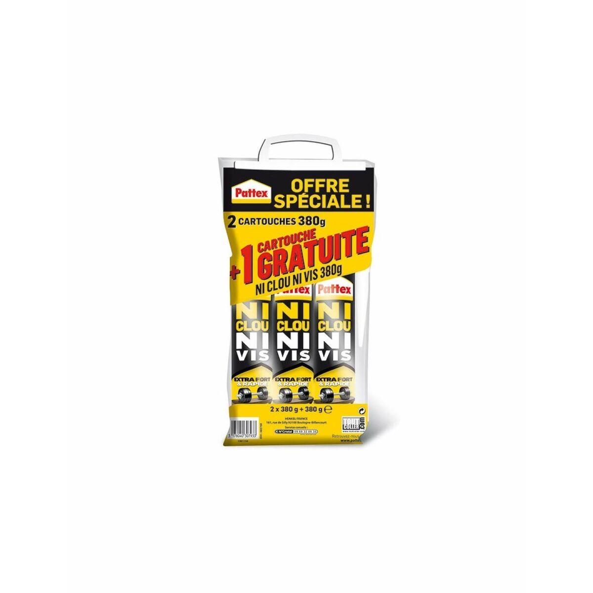 Adhesivo de montaje Pattex 380 g x 2 - Ferreteria Alco