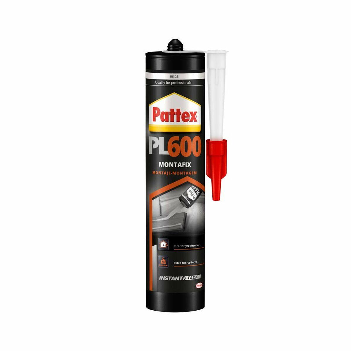 Adhesivo para acabados Pattex pi600 montafix Beige 300 ml Pasta - Ferreteria Alco