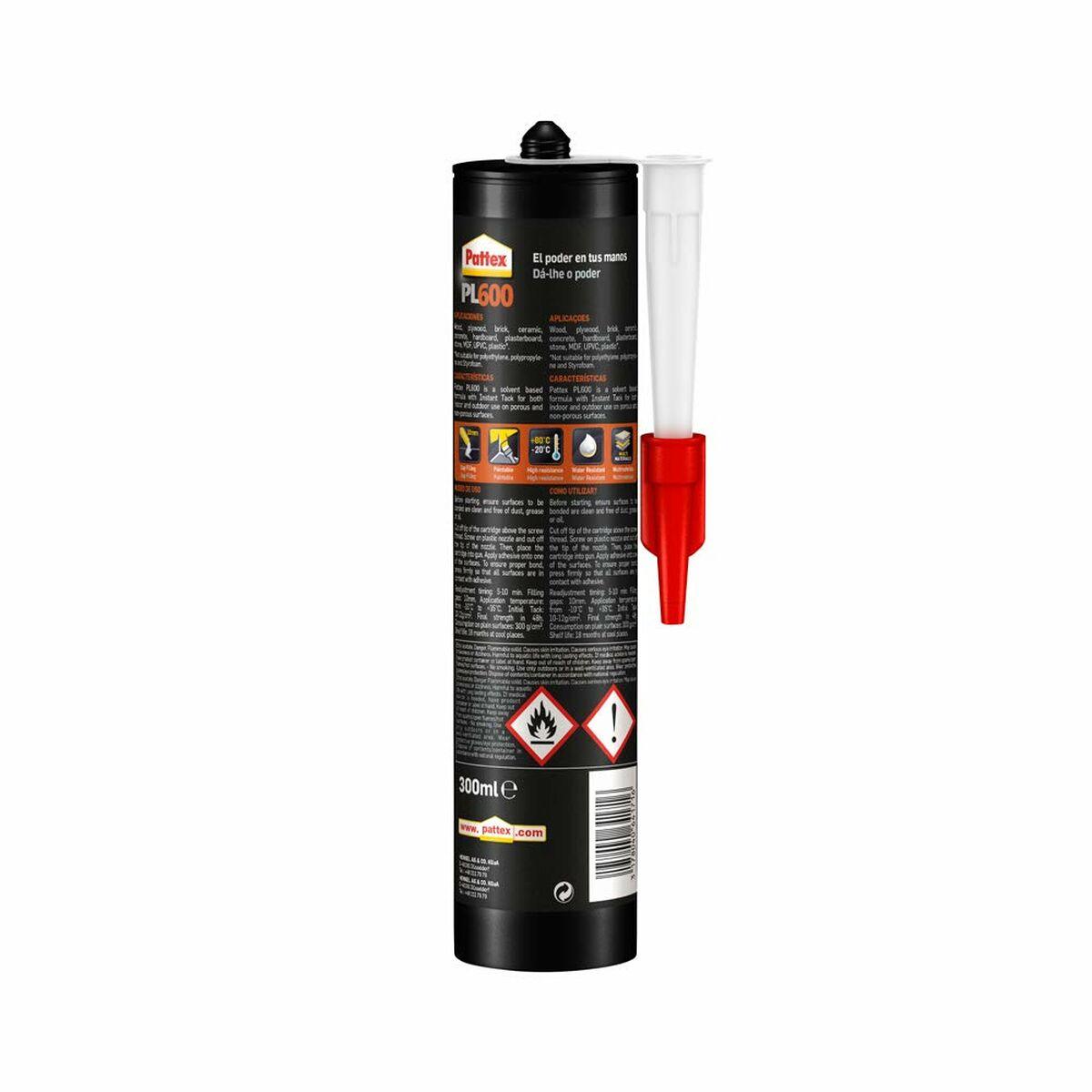 Adhesivo para acabados Pattex pi600 montafix Beige 300 ml Pasta - Ferreteria Alco