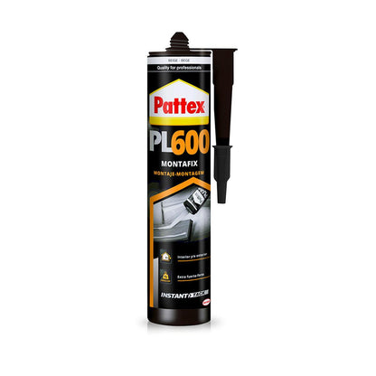Adhesivo para acabados Pattex pi600 montafix Beige 300 ml Pasta - Ferreteria Alco