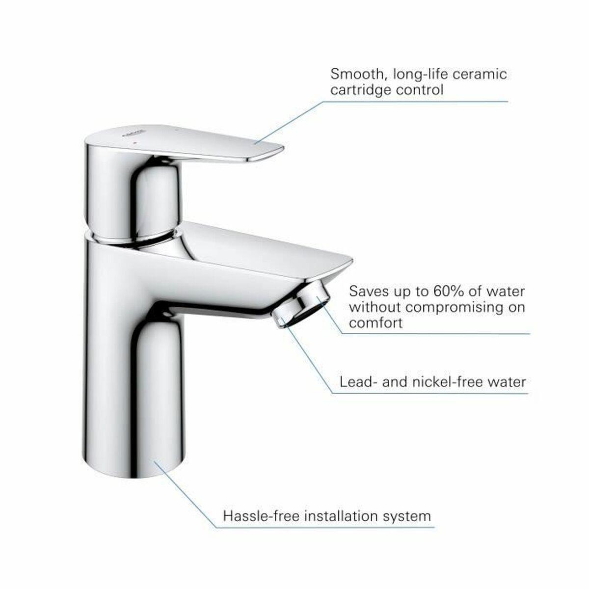 Grifo Monomando Grohe Start Edge Latón - Ferreteria Alco