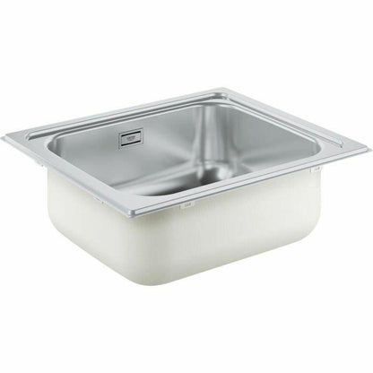 Grifo Monomando Grohe 31719SD0 Acero Inoxidable Rectangular - Ferreteria Alco