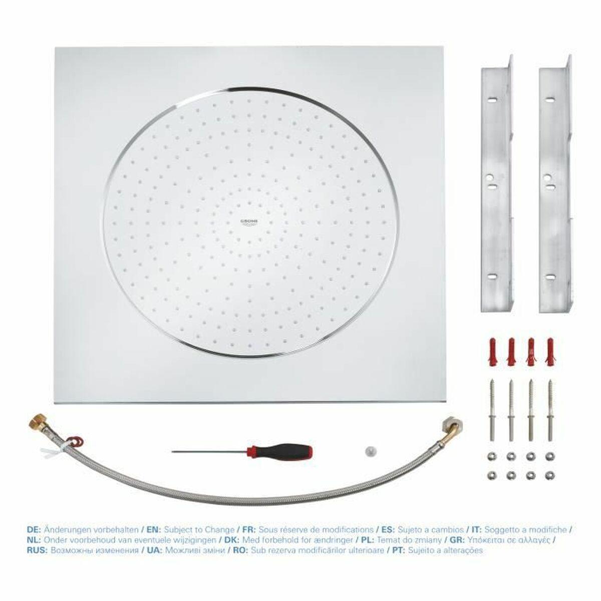 Alcachofa de Ducha Grohe   Metal Acero Inoxidable 50,8 cm - Ferreteria Alco