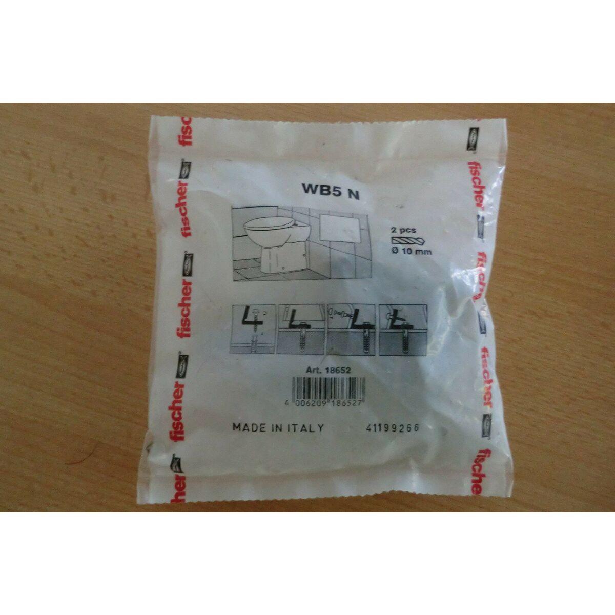 Kit de tornillos Fischer Inodoro - Ferreteria Alco