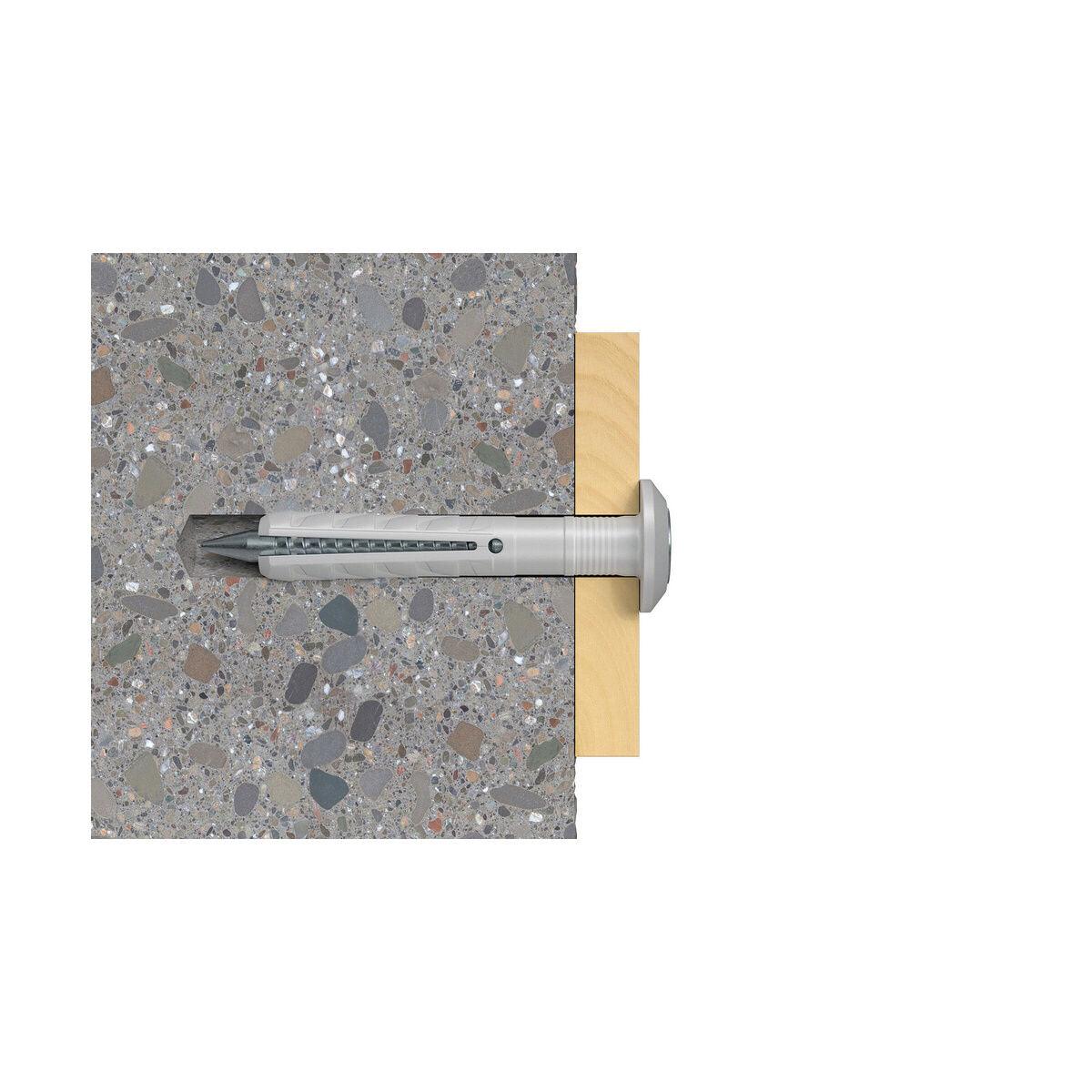 Tacos y tornillos Fischer 50339 7P Avellanado 6 x 40 mm (50 Unidades) - Ferreteria Alco