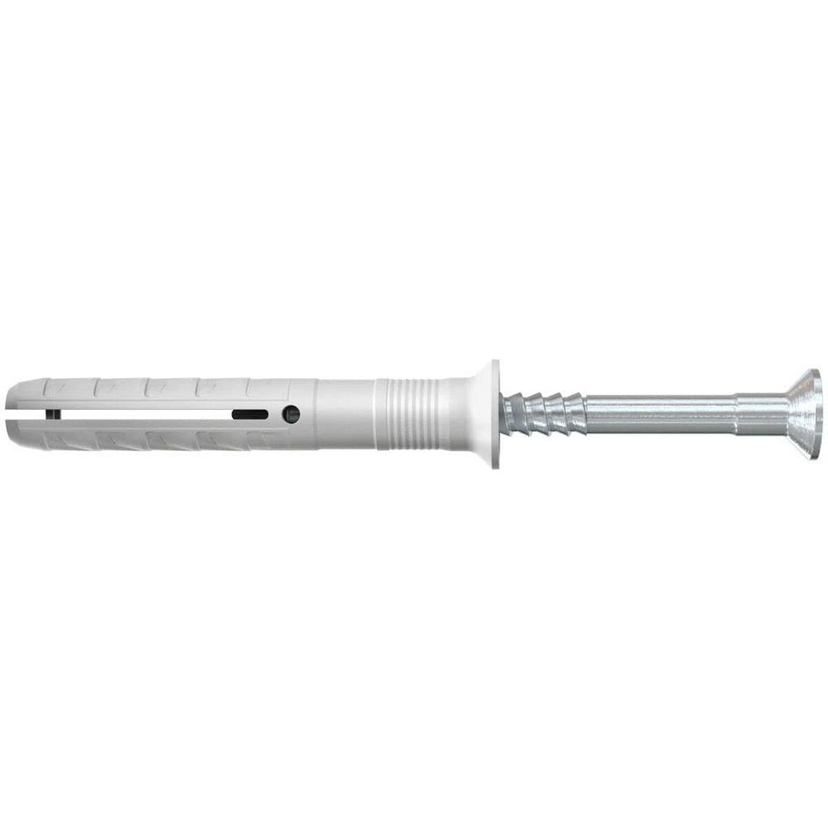 Tacos y tornillos Fischer N-S 50352 5 x 50 /25 mm Avellanado (100 Unidades) - Ferreteria Alco