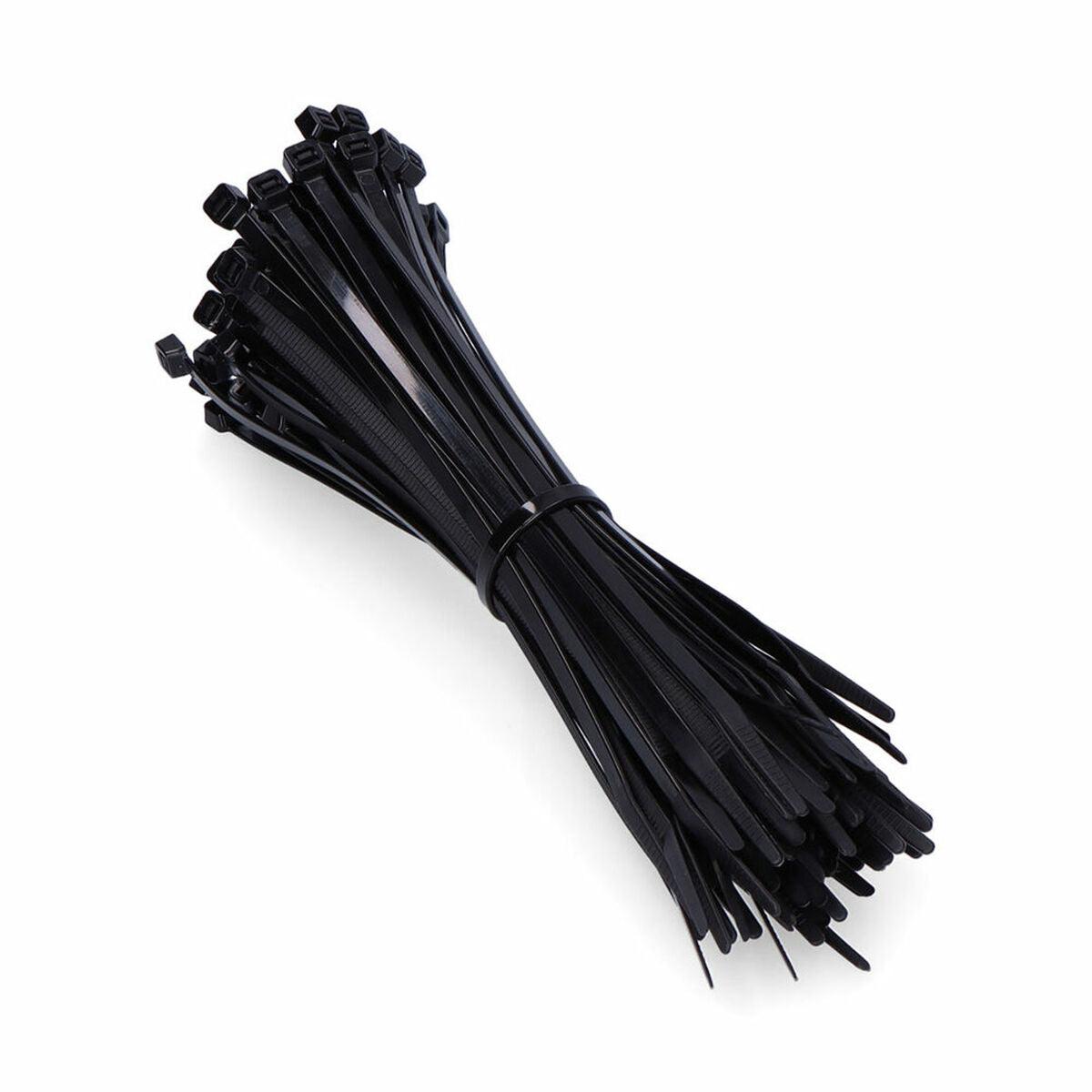 Bridas Nailon Fischer UBN Negro 28 cm (100 Unidades) - Ferreteria Alco