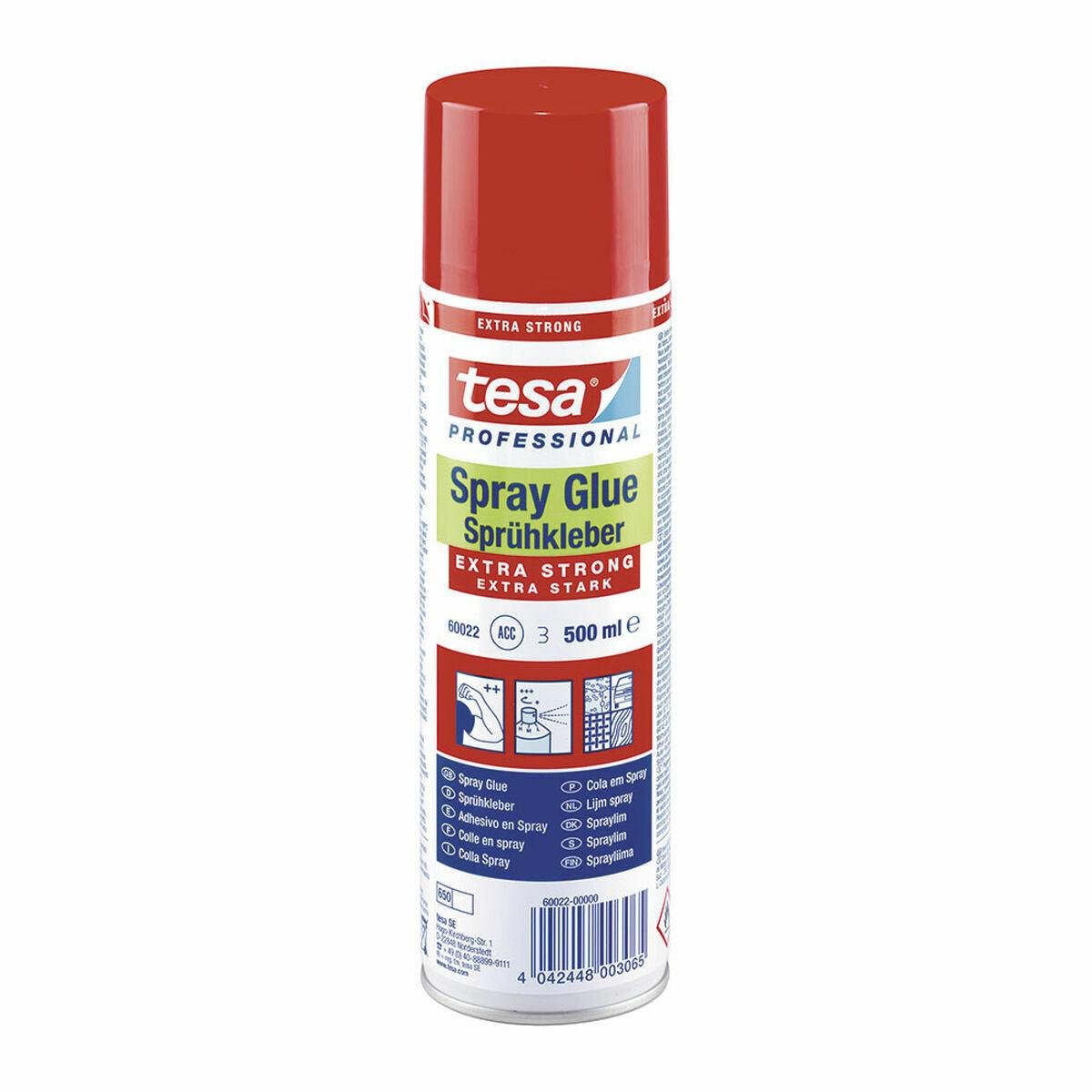 Adhesivo en spray TESA Extrafuerte 1 Pieza 500 ml - Ferreteria Alco