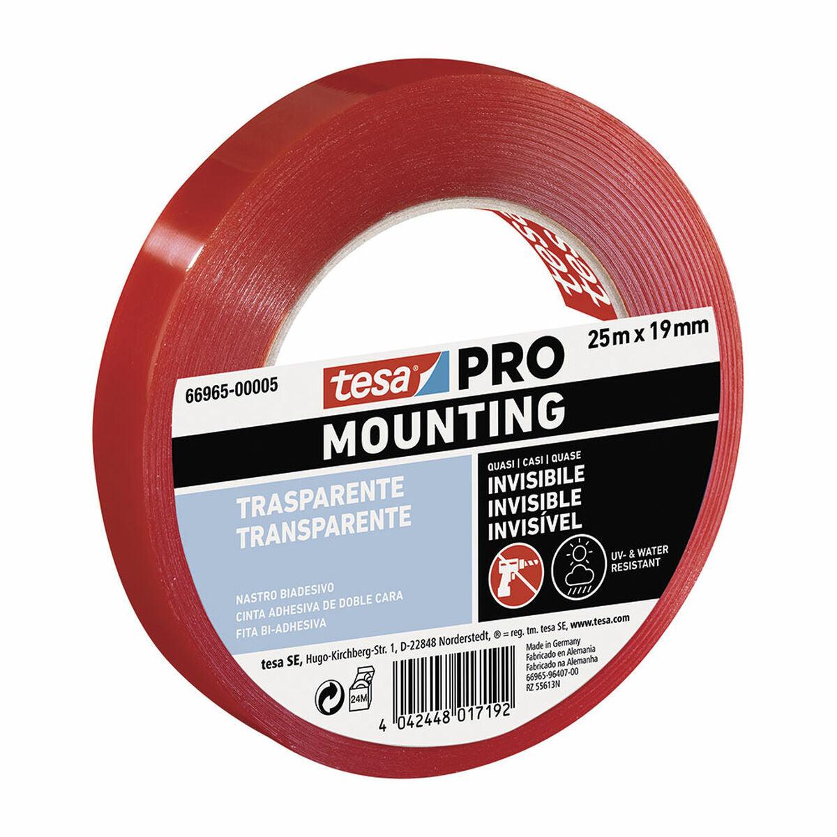 Cinta Adhesiva TESA Mounting Pro Doble cara 19 mm x 25 m - Ferreteria Alco