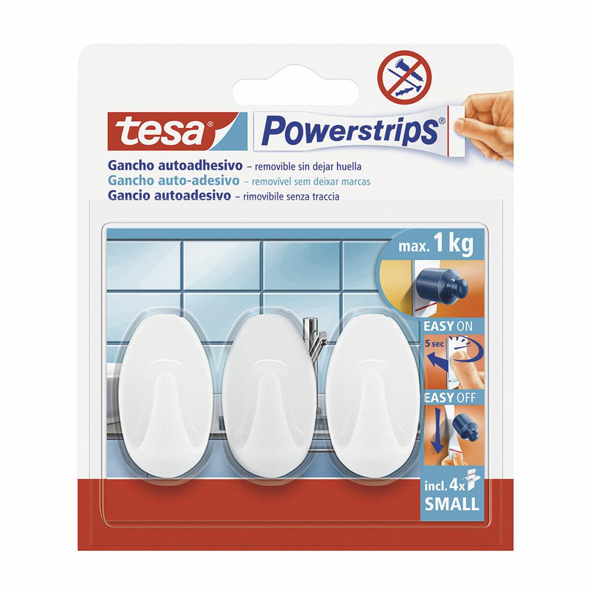 Gancho para colgar TESA 1 Kg 3 Unidades (7 Piezas) - Ferreteria Alco