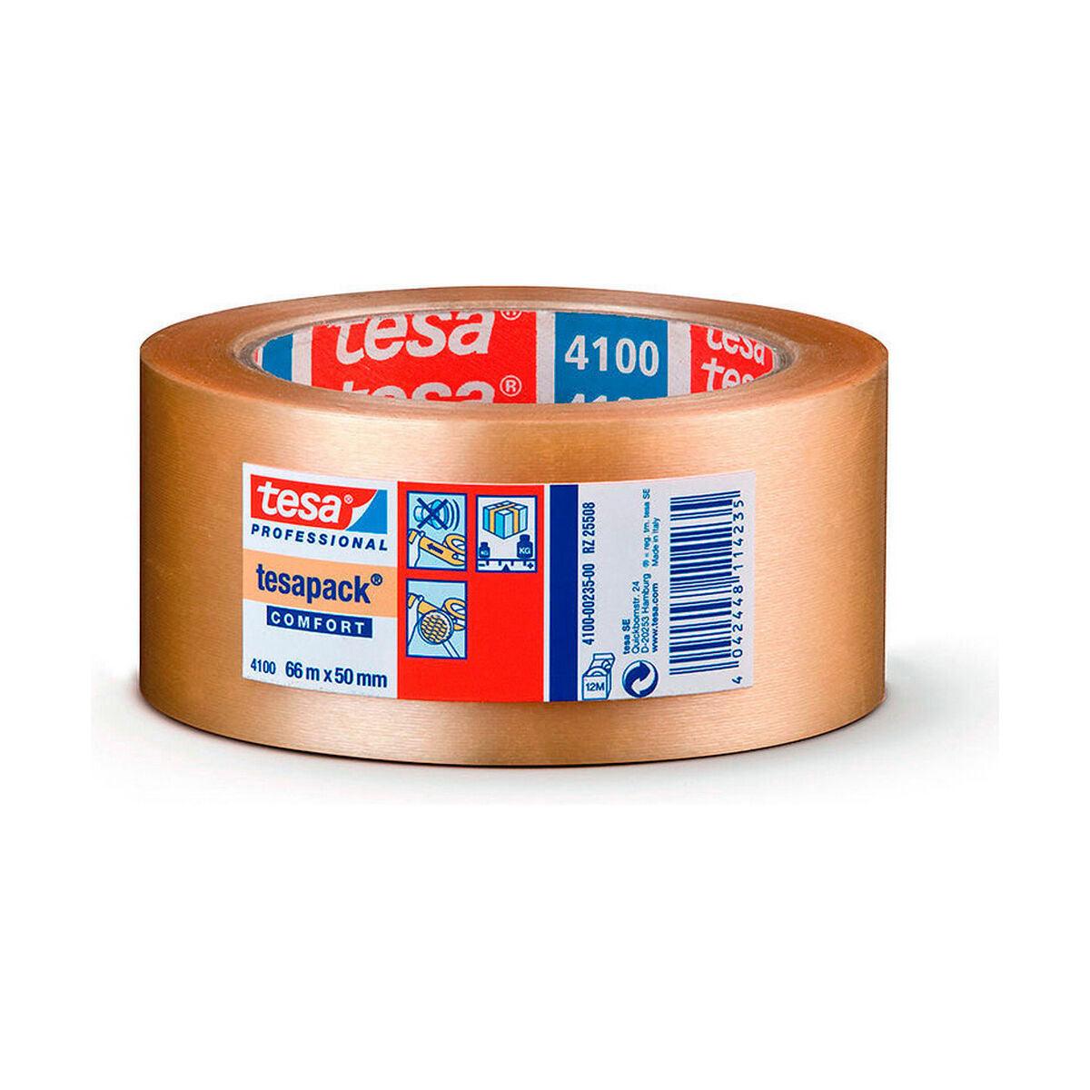 Cinta Adhesiva TESA 50 mm x 66 m Transparente PVC - Ferreteria Alco