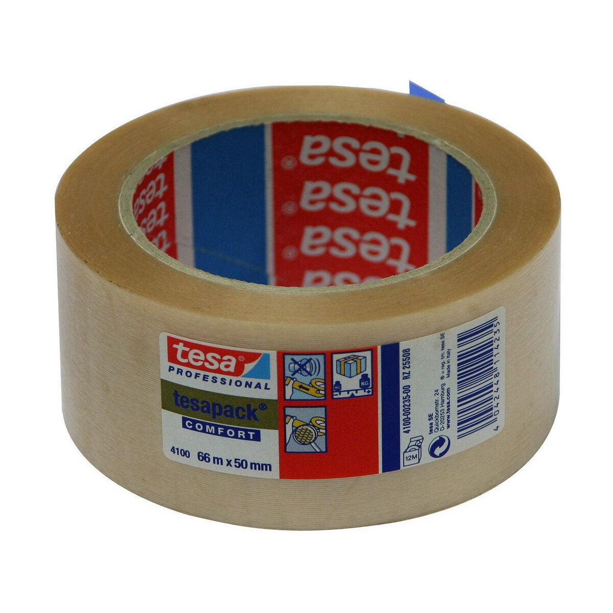 Cinta Adhesiva TESA 50 mm x 66 m Transparente PVC - Ferreteria Alco