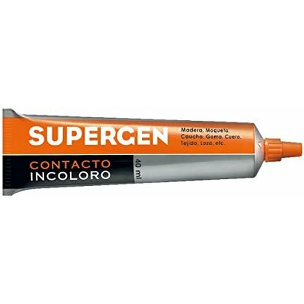 Adhesivo de contacto SUPERGEN 40 ml (24 Unidades) - Ferreteria Alco