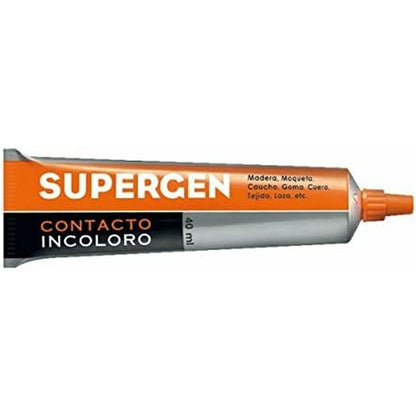 Adhesivo de contacto SUPERGEN 40 ml (24 Unidades) - Ferreteria Alco