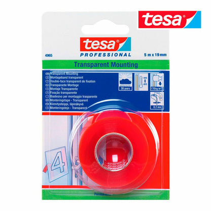 Cinta de Doble Cara TESA Transparente 5 m x 19 mm - Ferreteria Alco