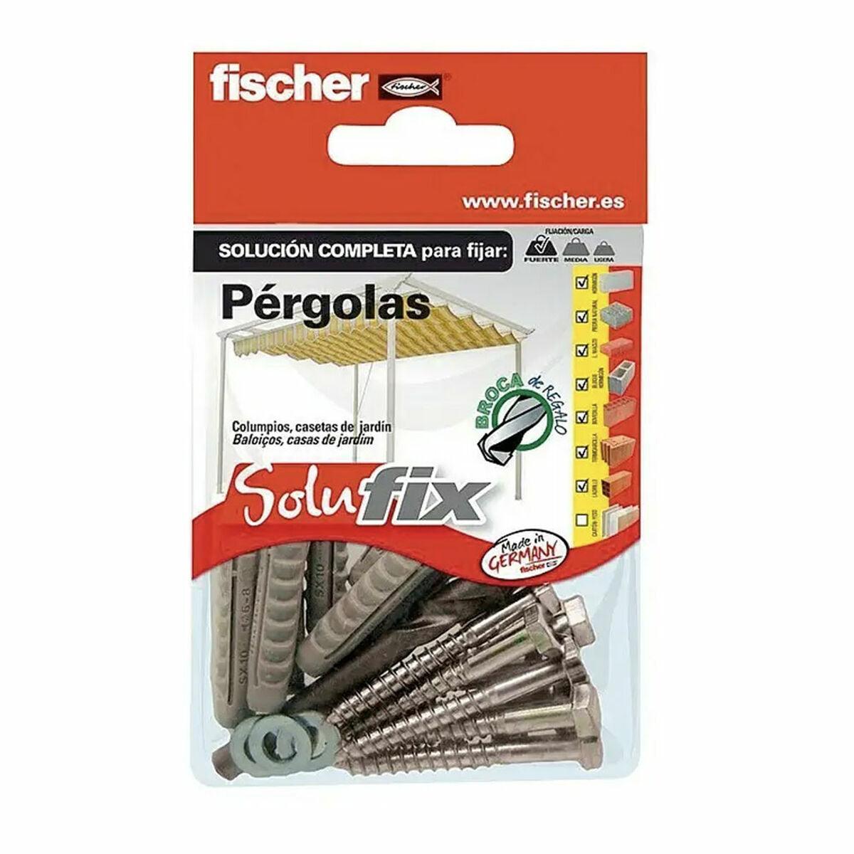 Kit de fijación Fischer Solufix 502679 Pérgola 25 Piezas - Ferreteria Alco
