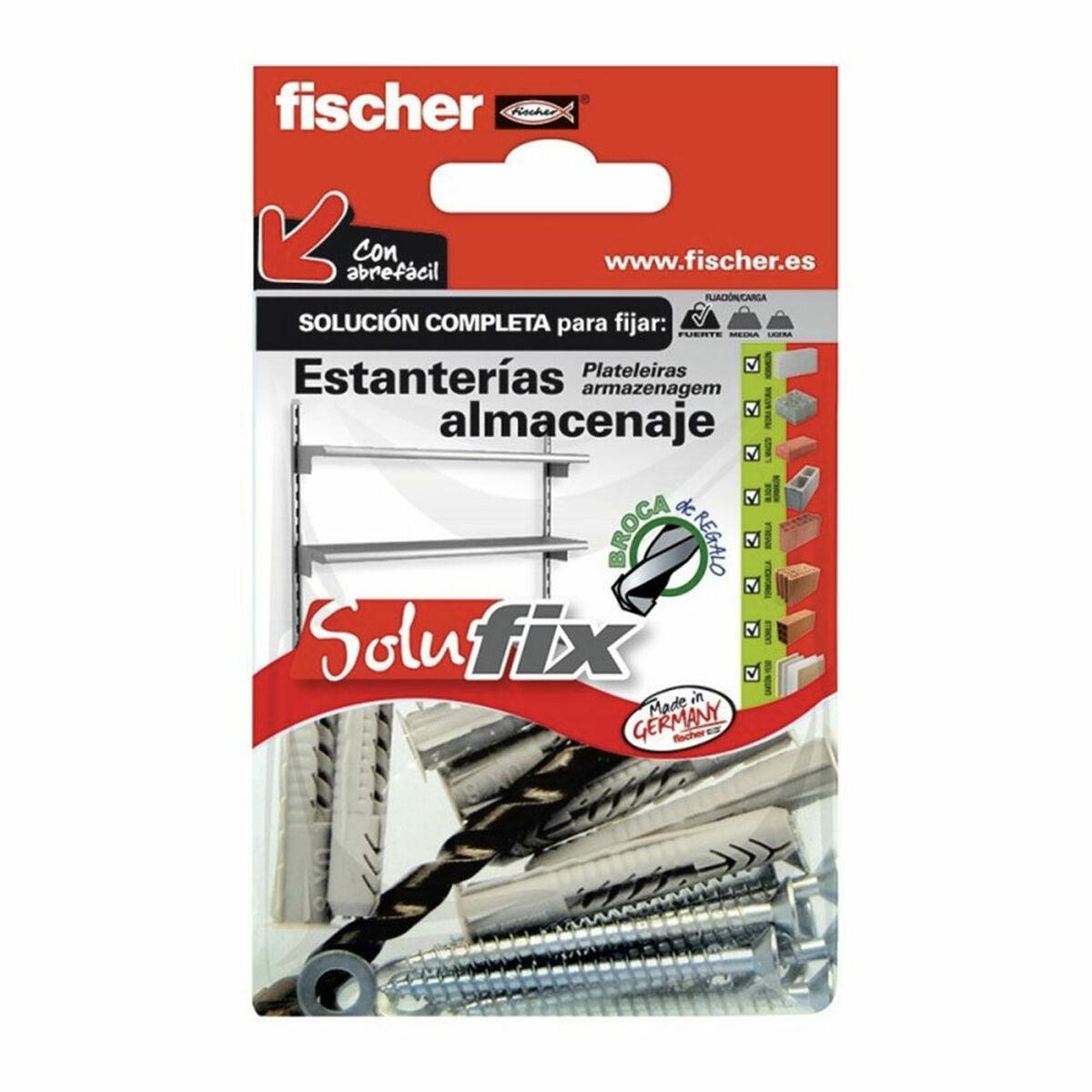 Kit de fijación Fischer Solufix 502684 Estanterías 25 Piezas - Ferreteria Alco