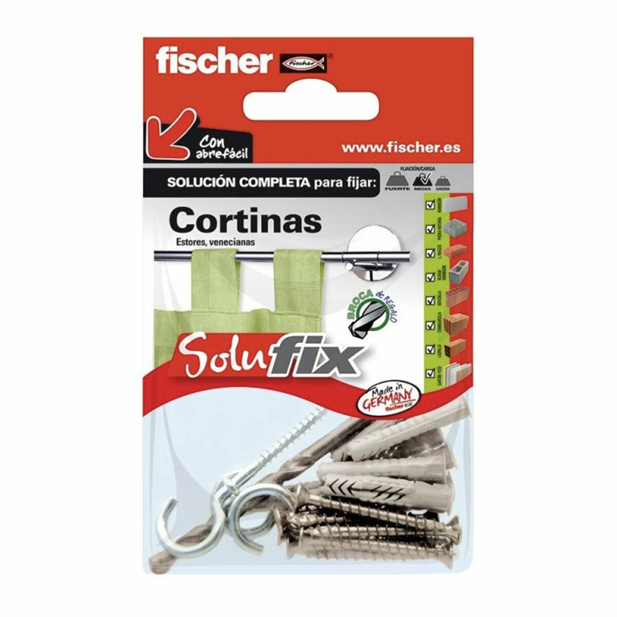 Kit de fijación Fischer Solufix 502687 Cortinas 21 Piezas - Ferreteria Alco