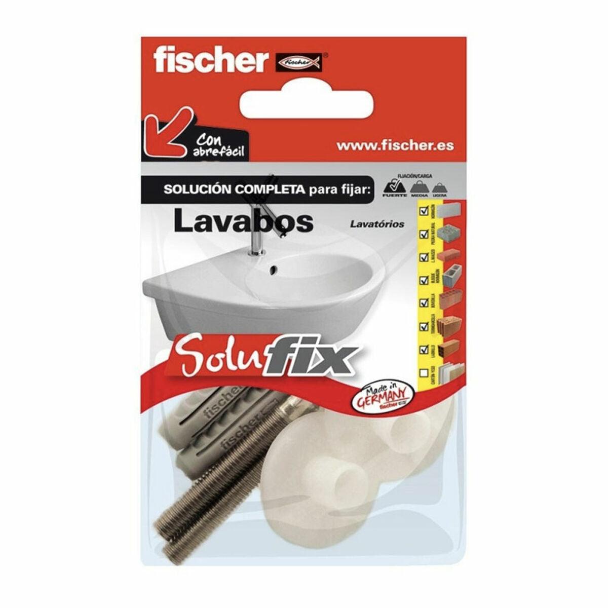 Kit de fijación Fischer Solufix 502695 Lavabo 6 Piezas - Ferreteria Alco