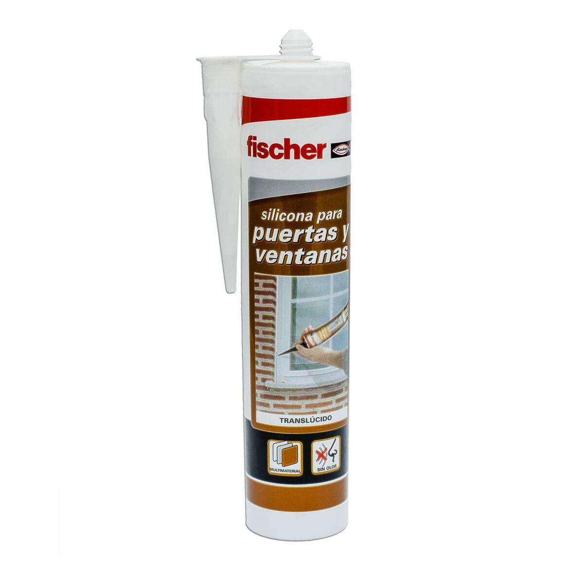 Silicona Fischer Transparente 300 ml - Ferreteria Alco