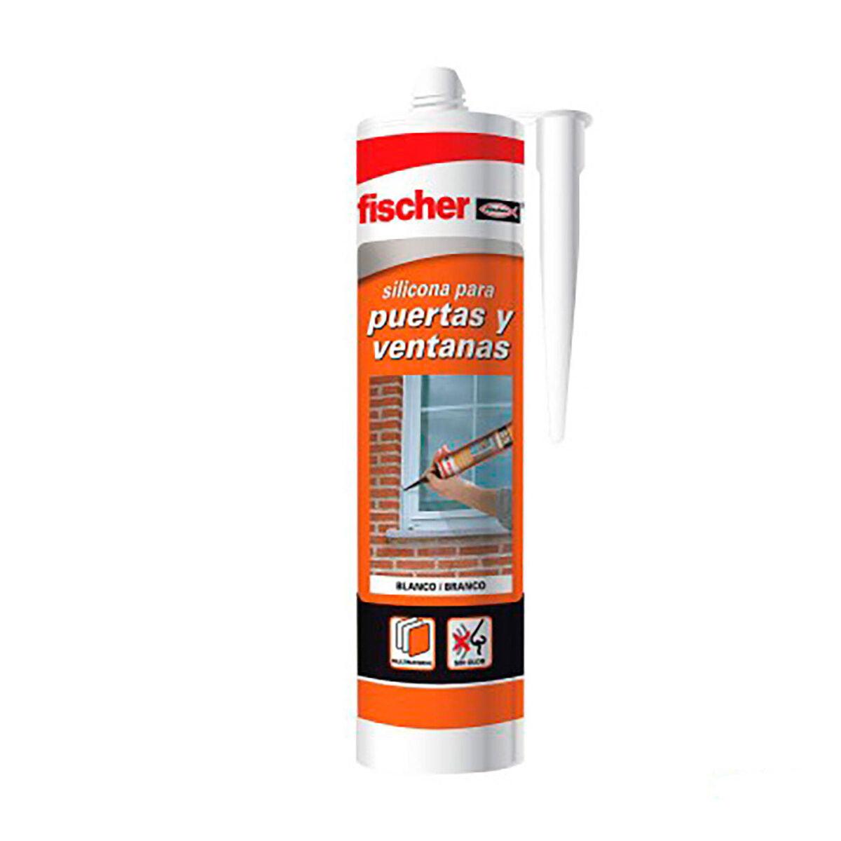 Silicona Fischer Transparente 300 ml - Ferreteria Alco