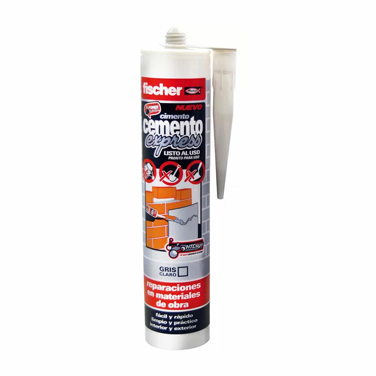 Sellador/Adhesivo Fischer Cemento Gris claro 310 ml - Ferreteria Alco