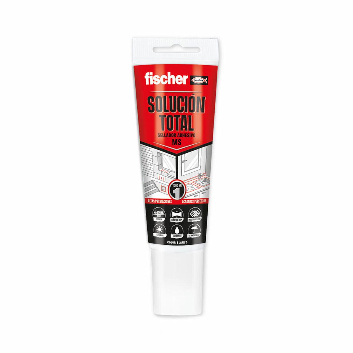Sellador/Adhesivo Fischer MS Total Blanco 80 ml - Ferreteria Alco