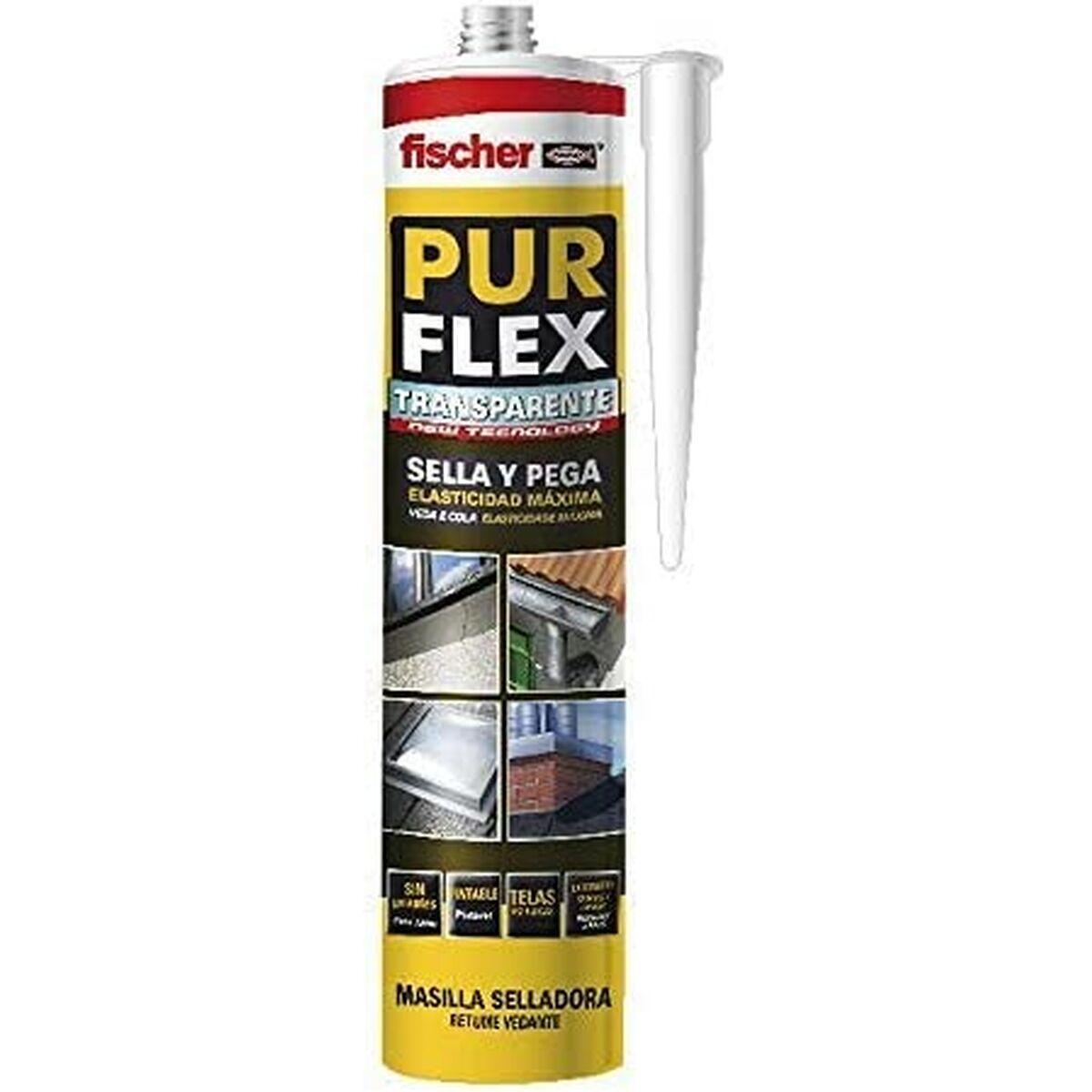 Sellador/Adhesivo Fischer Transparente 310 ml - Ferreteria Alco