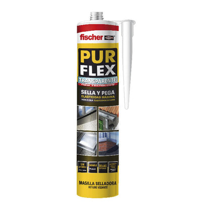 Sellador/Adhesivo Fischer Transparente 310 ml - Ferreteria Alco