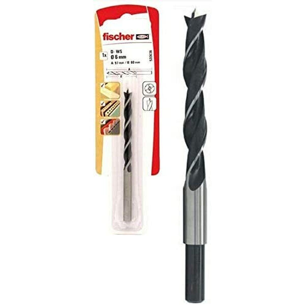 Broca Fischer 530640 HB 12/2K Madera Acero 1 unidad - Ferreteria Alco
