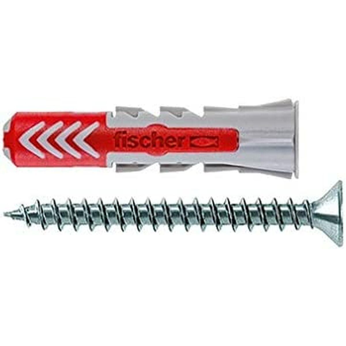 Tacos y tornillos Fischer duopower Tacos y tornillos 12 Unidades (6 x 30 mm) - Ferreteria Alco