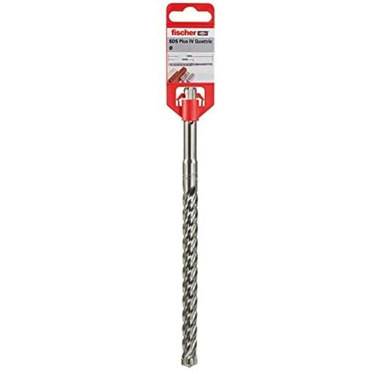 Set de brocas Fischer Quattric II SDS Plus Acero Hormigón - Ferreteria Alco