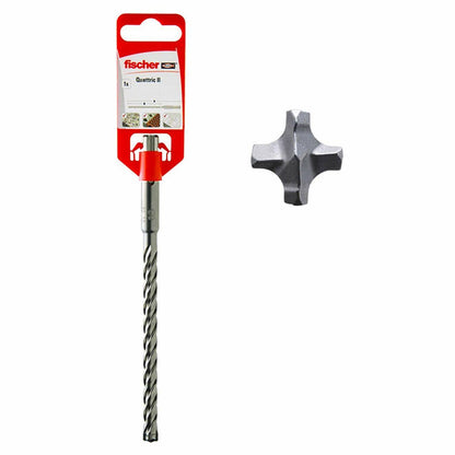 Set de brocas Fischer Quattric II SDS Plus Acero Hormigón - Ferreteria Alco