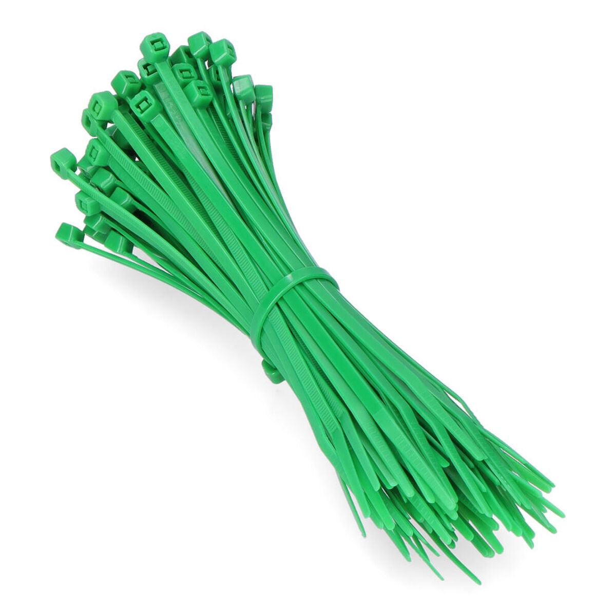 Bridas Nailon Fischer Verde 20 cm (100 Unidades) - Ferreteria Alco