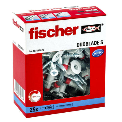 Tacos y tornillos Fischer 44 mm (25 Unidades) - Ferreteria Alco