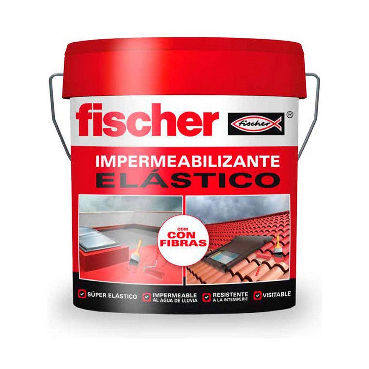 Impermeabilizante Fischer 547156 Rojo 4 L - Ferreteria Alco