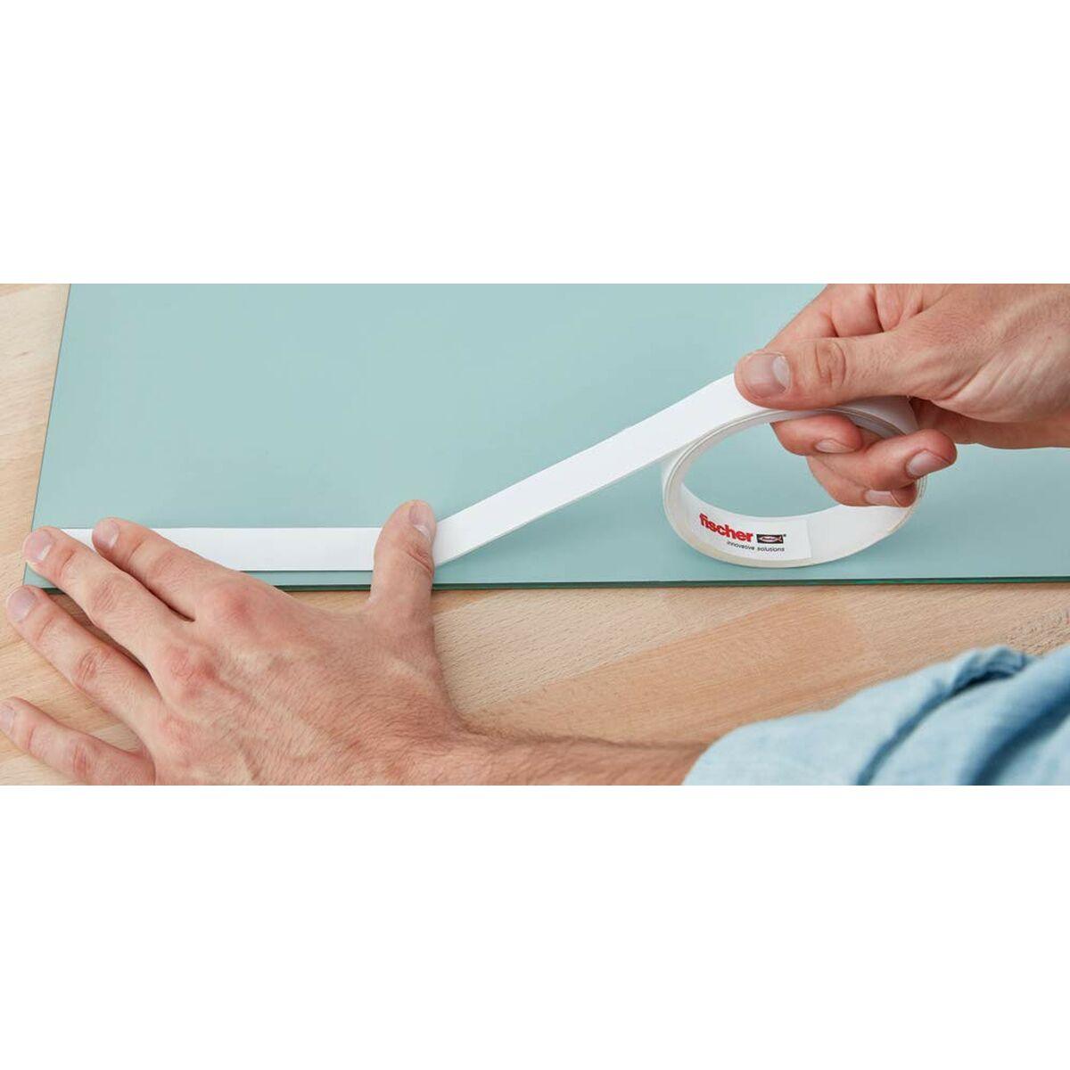 Cinta de Doble Cara Fischer 3 m x 19 mm Blanco - Ferreteria Alco