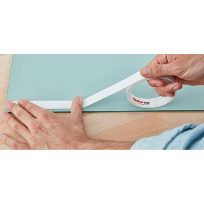 Cinta de Doble Cara Fischer 3 m x 19 mm Blanco - Ferreteria Alco