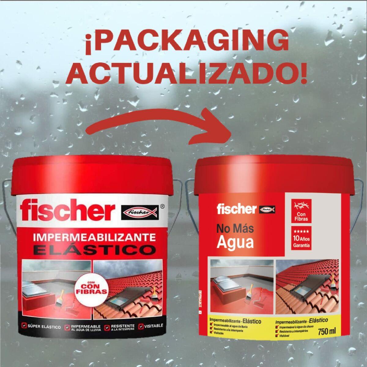 Impermeabilizante Fischer Ms Rojo 750 ml - Ferreteria Alco