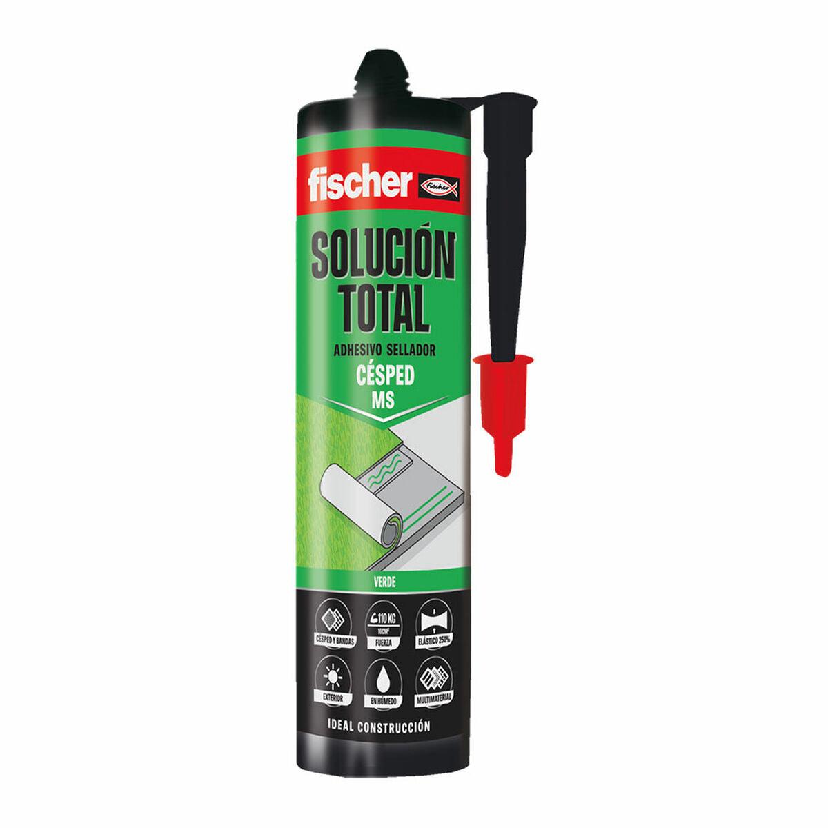 Sellador/Adhesivo Fischer Solución Total 572480 Verde 290 ml Césped - Ferreteria Alco