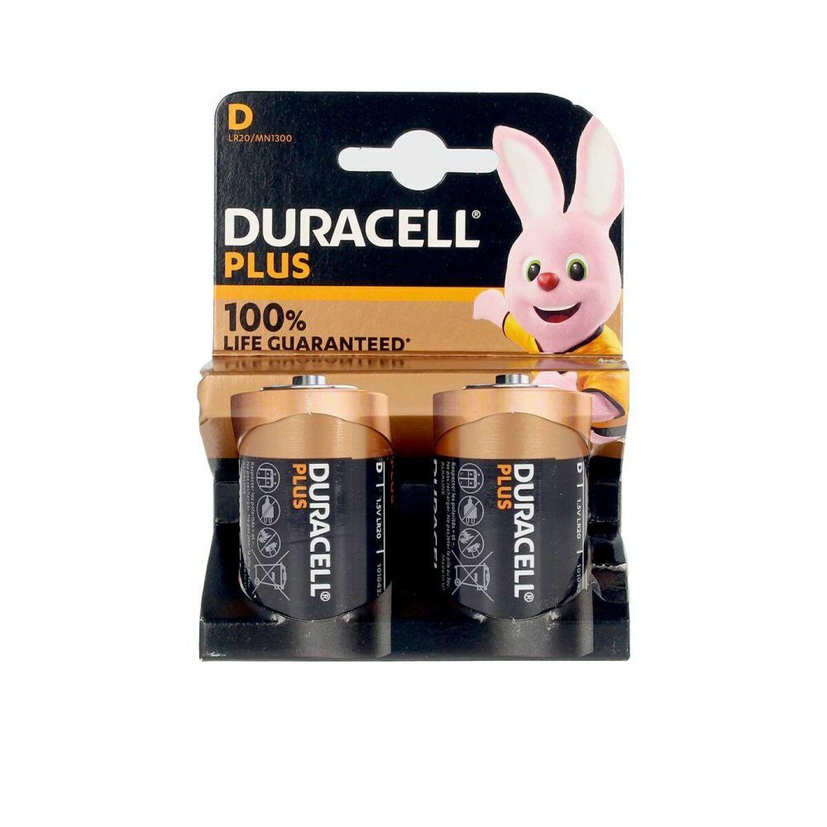 Pilas Alcalinas LR20 DURACELL Plus Power  D 1,5 V - Ferreteria Alco