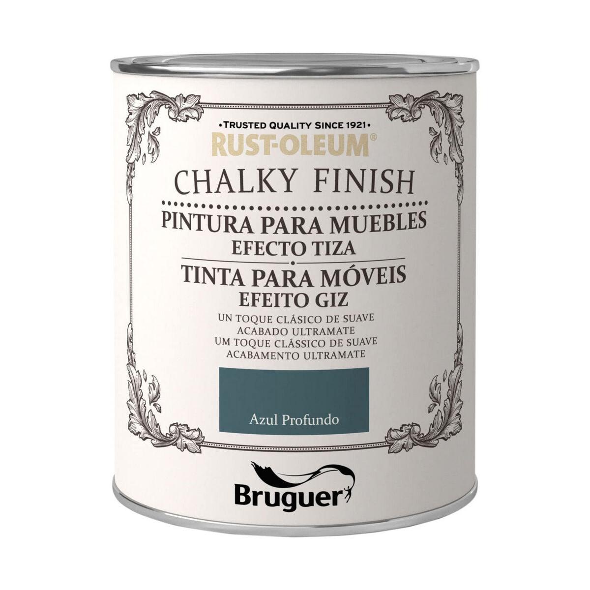Pintura Bruguer 5397530 Azul Tizas Muebles 750 ml - Ferreteria Alco