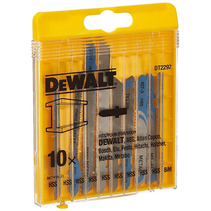 Hoja Sierra Dewalt DT2292-QZ Metal 10 Piezas - Ferreteria Alco