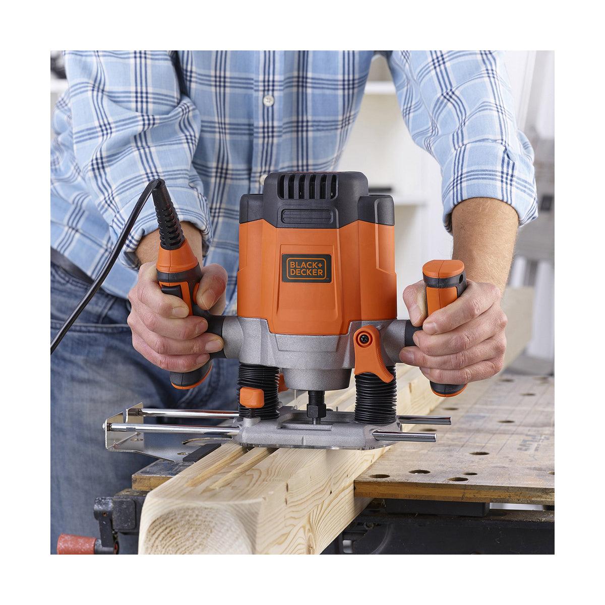 Broca de corona/Fresadora Black & Decker 1200eka-qs - Ferreteria Alco