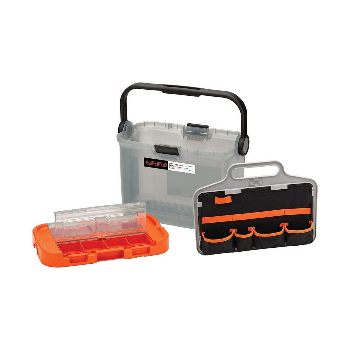 Set de taladro y accesorios Black & Decker bcksb05-qw 18 V - Ferreteria Alco
