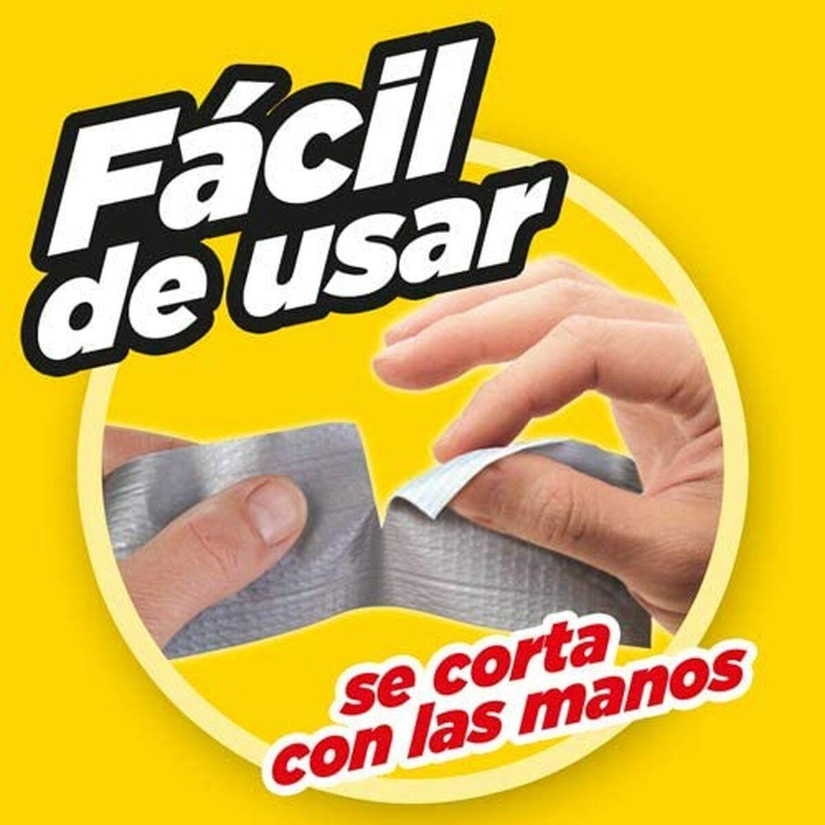 Cinta americana Pattex power tape Gris (5 m x 50 cm) - Ferreteria Alco