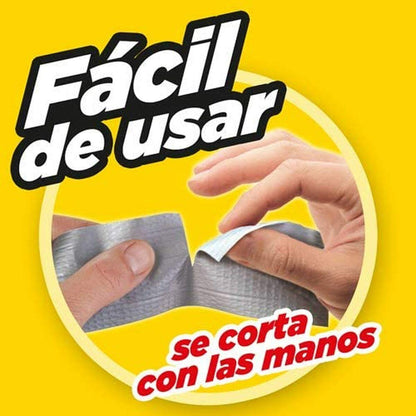Cinta americana Pattex power tape Gris (5 m x 50 cm) - Ferreteria Alco