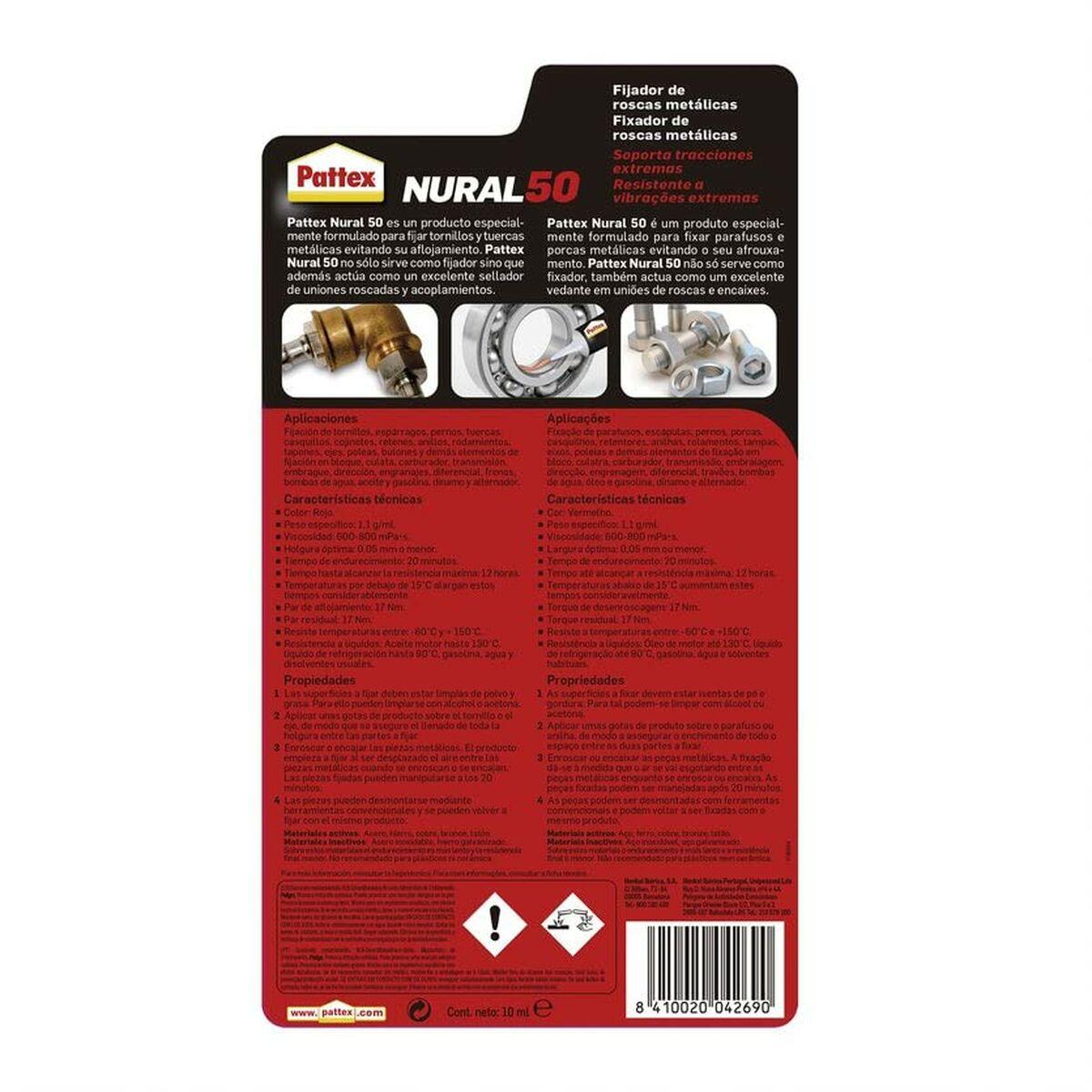 Adhesivo Instantáneo Pattex nural 50 10 ml Rojo Líquido - Ferreteria Alco