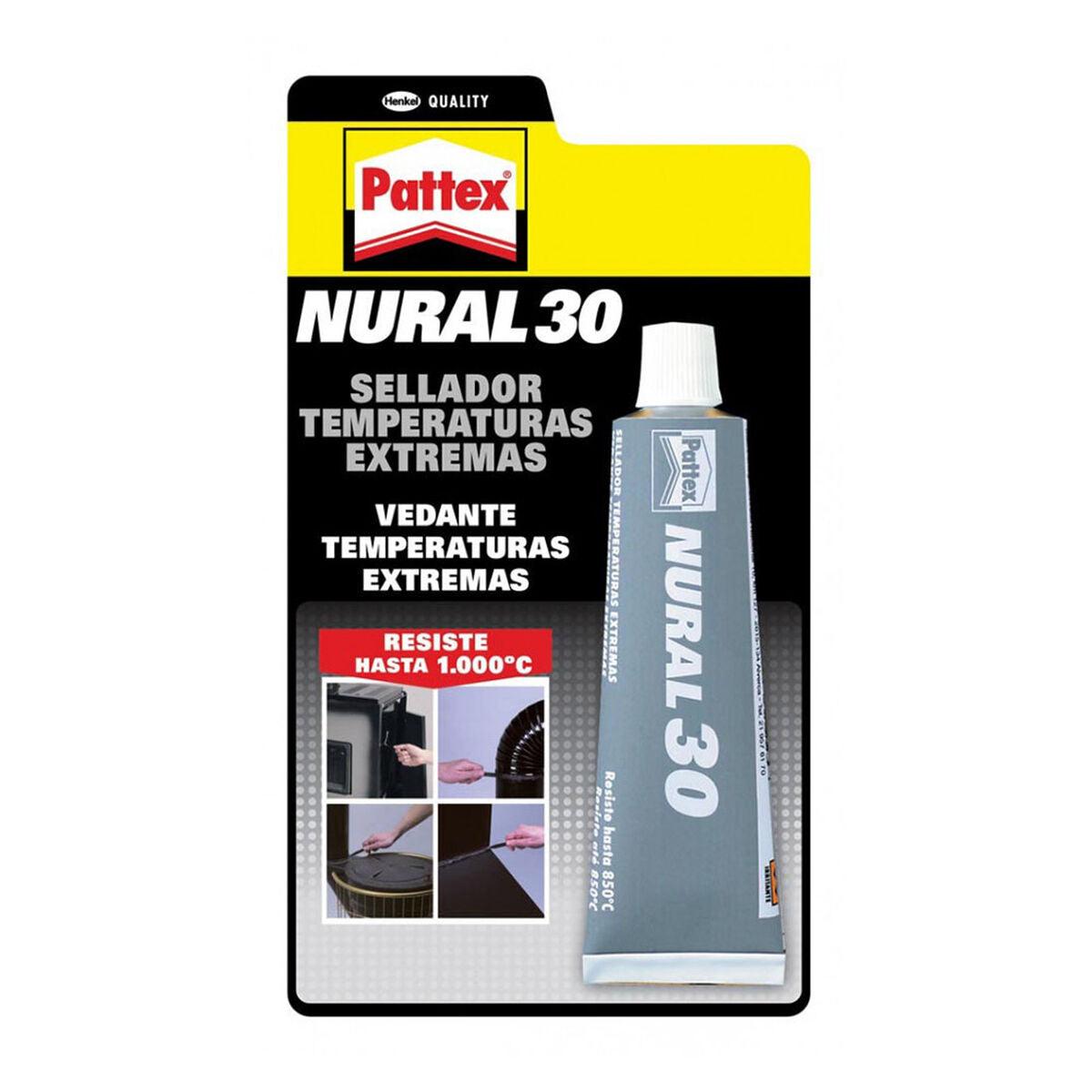 Cemento Pattex Nural 30 Adhesivo Resistente a altas temperaturas Gris 150 g - Ferreteria Alco