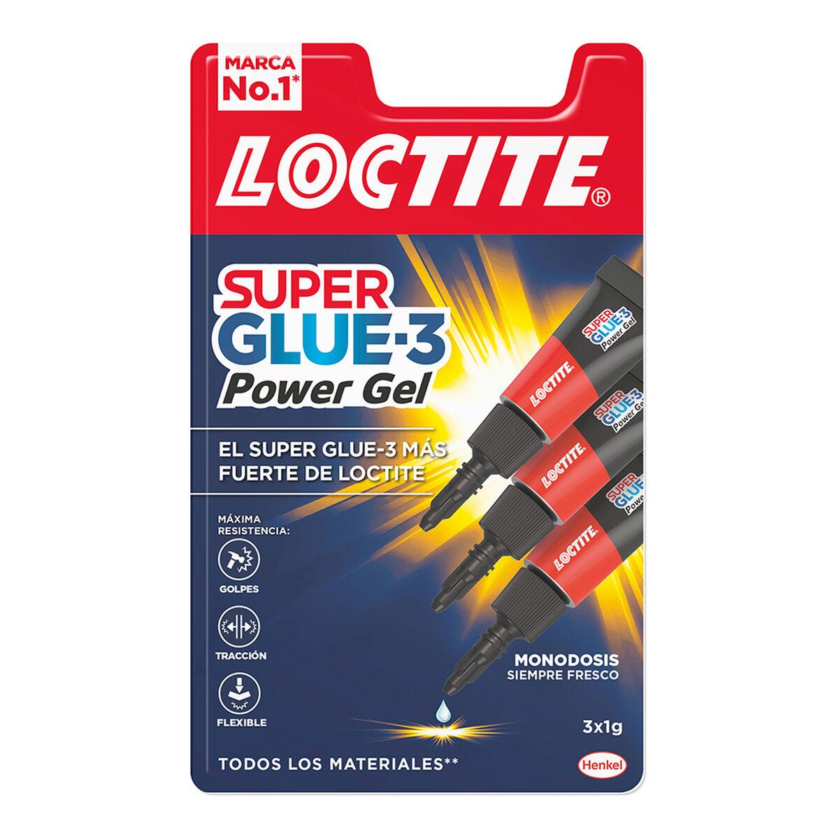 Adhesivo Instantáneo Loctite Super Glue-3 Power Gel Mini Trio 3 Unidades (1 g) - Ferreteria Alco